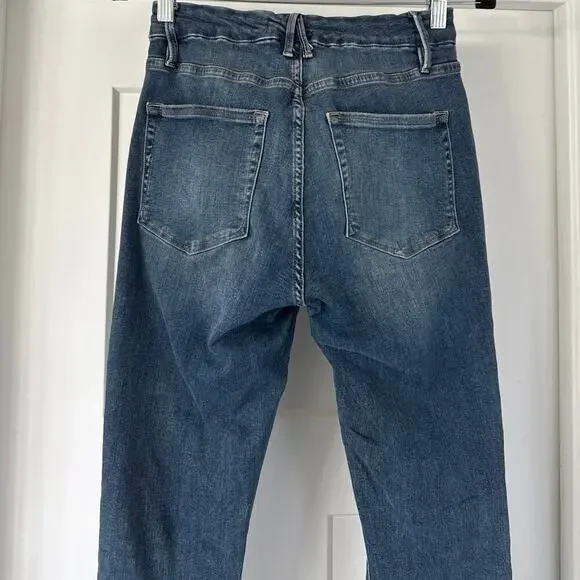 Good American Good Legs Jeans Size Womens Size 4/27 GL067t in Blue 320 - Picture 6 of 8